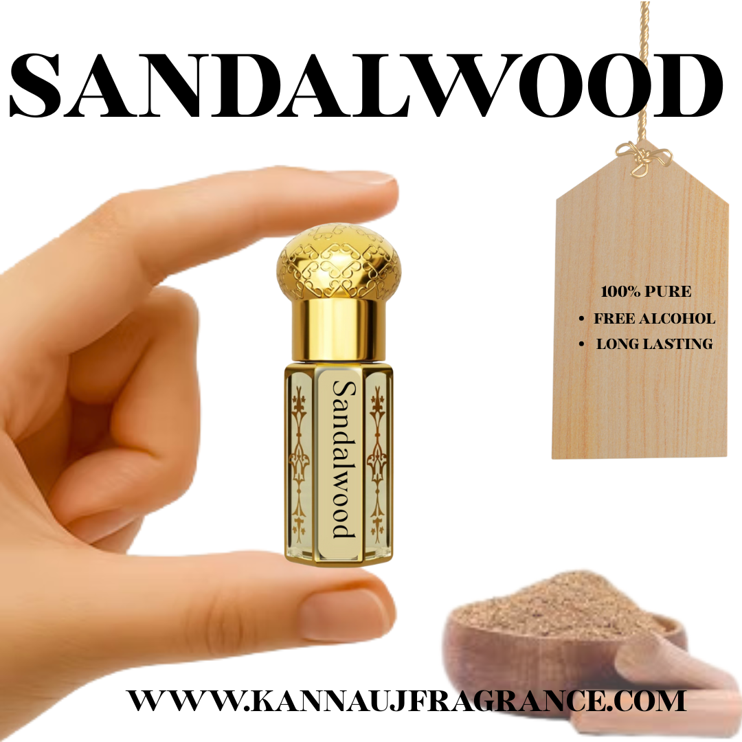 Sandalwood Attar (Chandan) | Authentic Indian Attar | Pure Natural