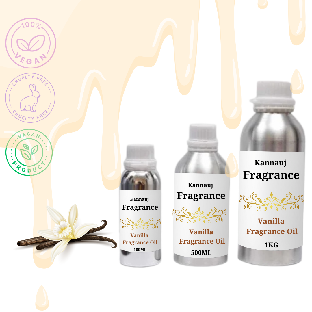 Vanilla Fragrance Oil - Kannauj Fragrance