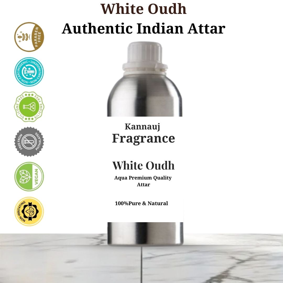 White Oudh Attar | Arabic Attar | Natural Attar By Kannauj