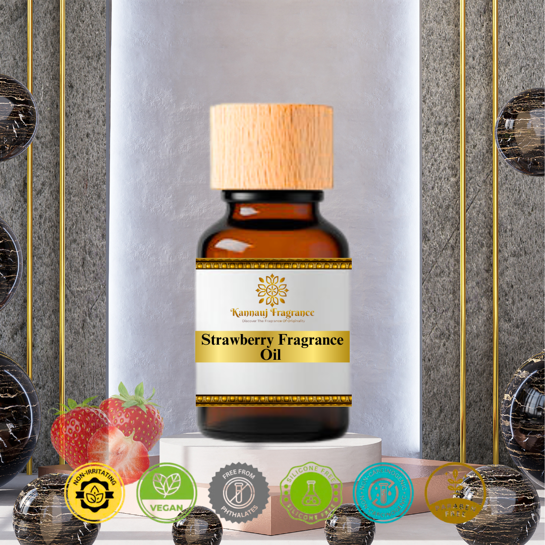 Strawberry Fragrance Oil | Kannauj Fragrance | Fine Fragrance Oil