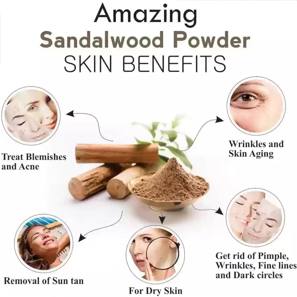 Pure Natural Sandalwood Powder | Chandan Powder By Kannauj | 100% Pure Natural Powder