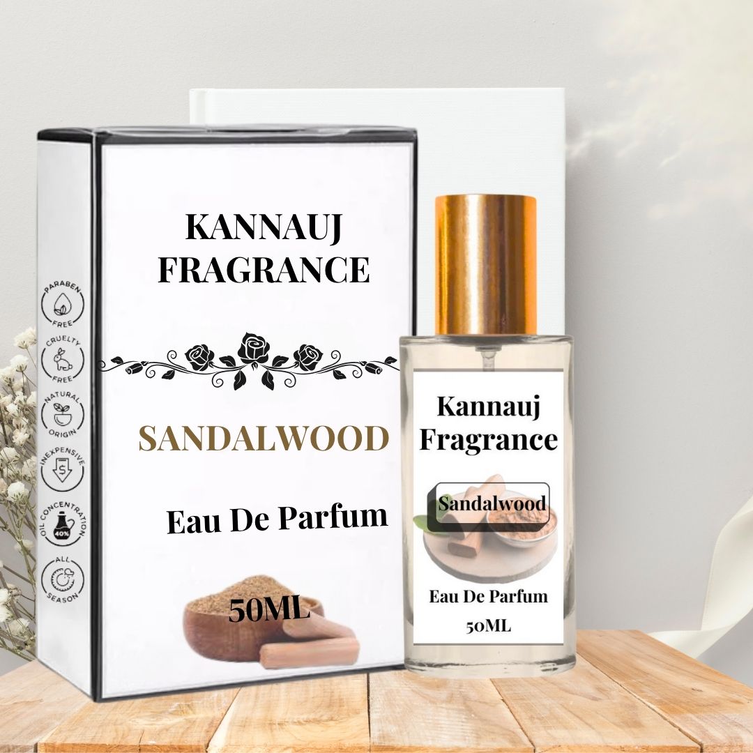 Sandalwood Perfume | Eau De Parfum By Kannauj | Natural Perfume