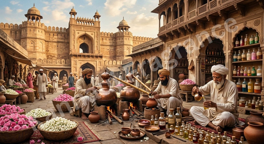 Why is Kannauj known for attar?