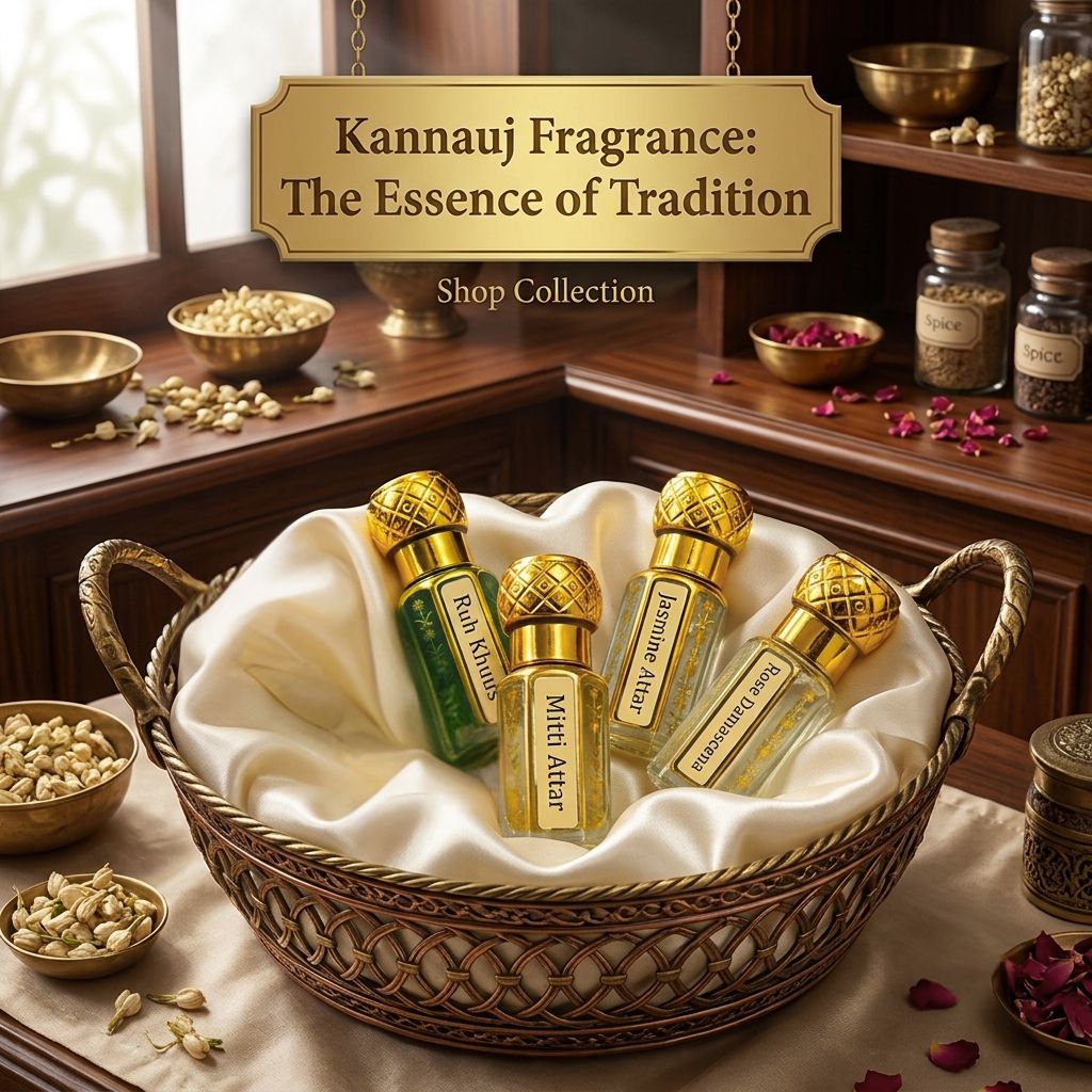 Kannauj Traditional Attar & Perfumes Oil - Authentic Indian Attar | Handcrafted in Kannauj
