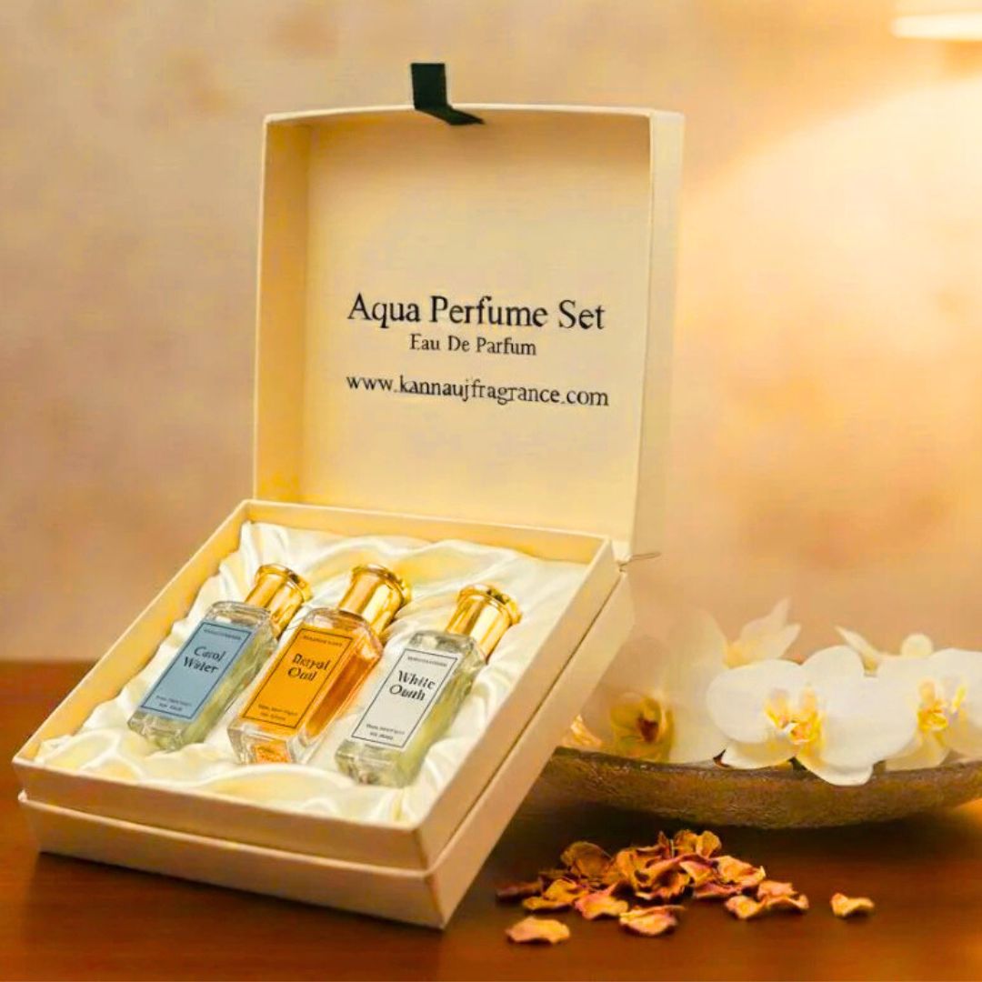 Aqua Perfume Set - (25MLx3) Dive Into Freshness, Stay Refreshed All Day