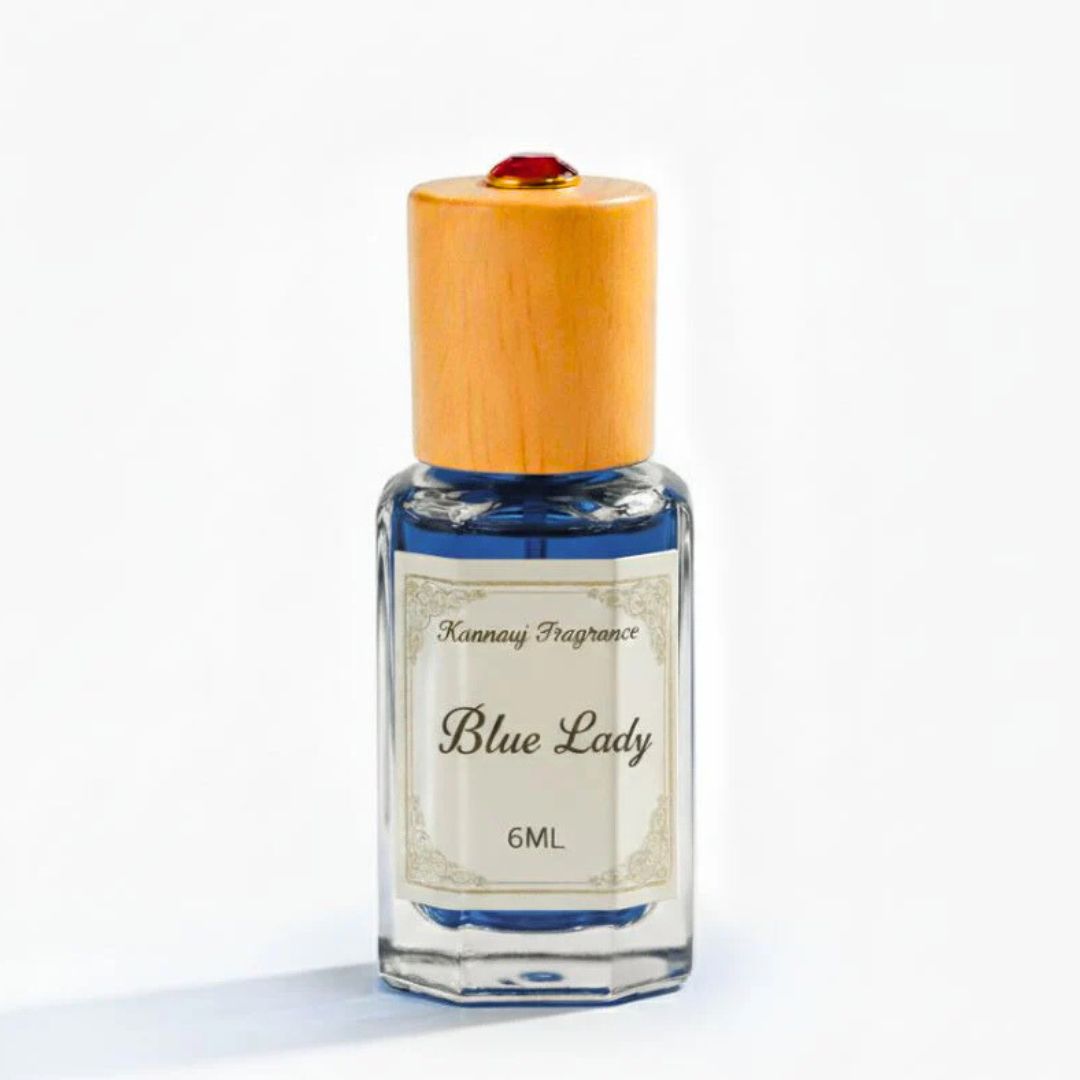 Blue Lady Attar - A Symphony of Pure Scent