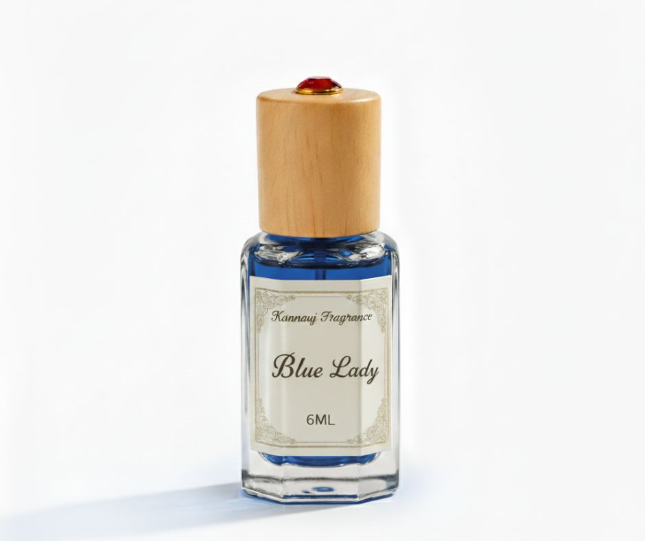 Blue Lady Attar - A Symphony of Pure Scent