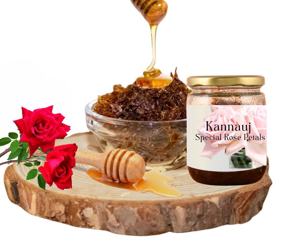 Kannauj Special Gulkand | 100% Pure Rose Petals