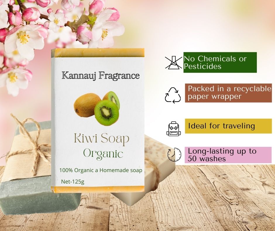 Kiwi Soap | Natural Soap By Kannauj