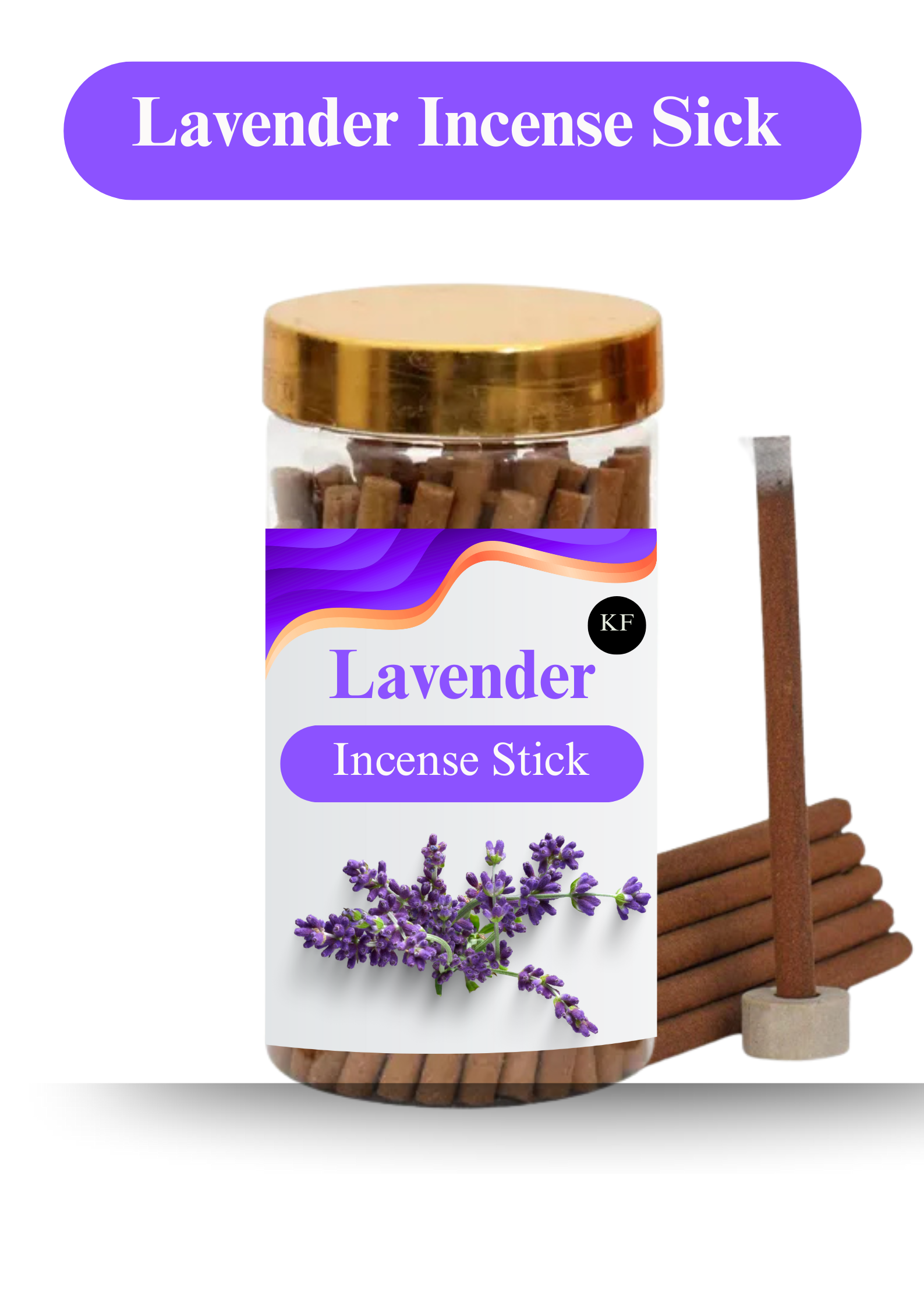 Lavender Incense | Natural Incense Fragrance By Kannauj