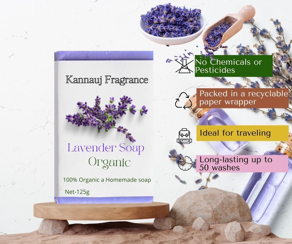 Lavender Soap | Natural Soap By Kannauj