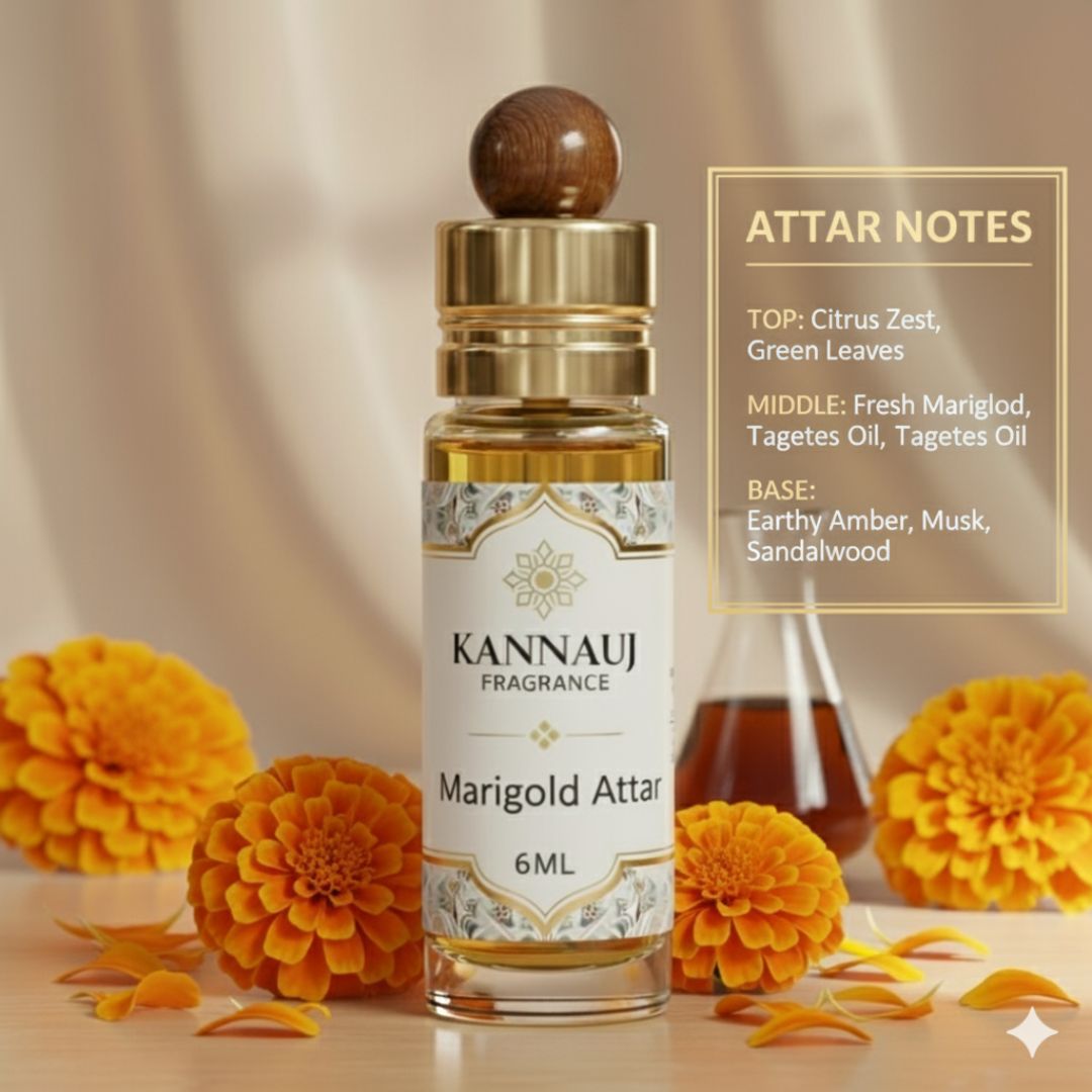 Premium Marigold Attar Attar | Gifting Attar By Kannauj
