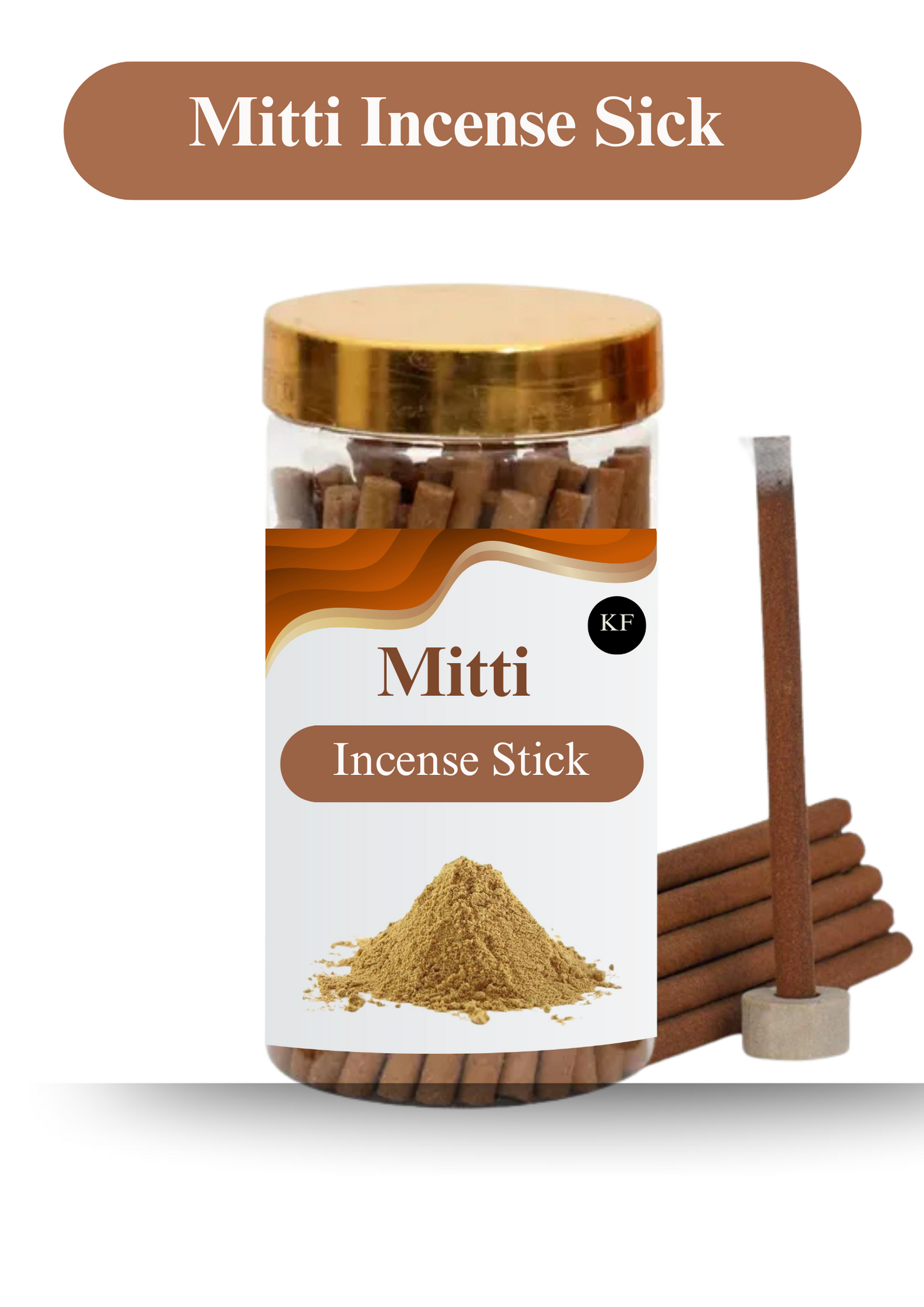 Mitti Incense | Natural Incense Fragrance By Kannauj
