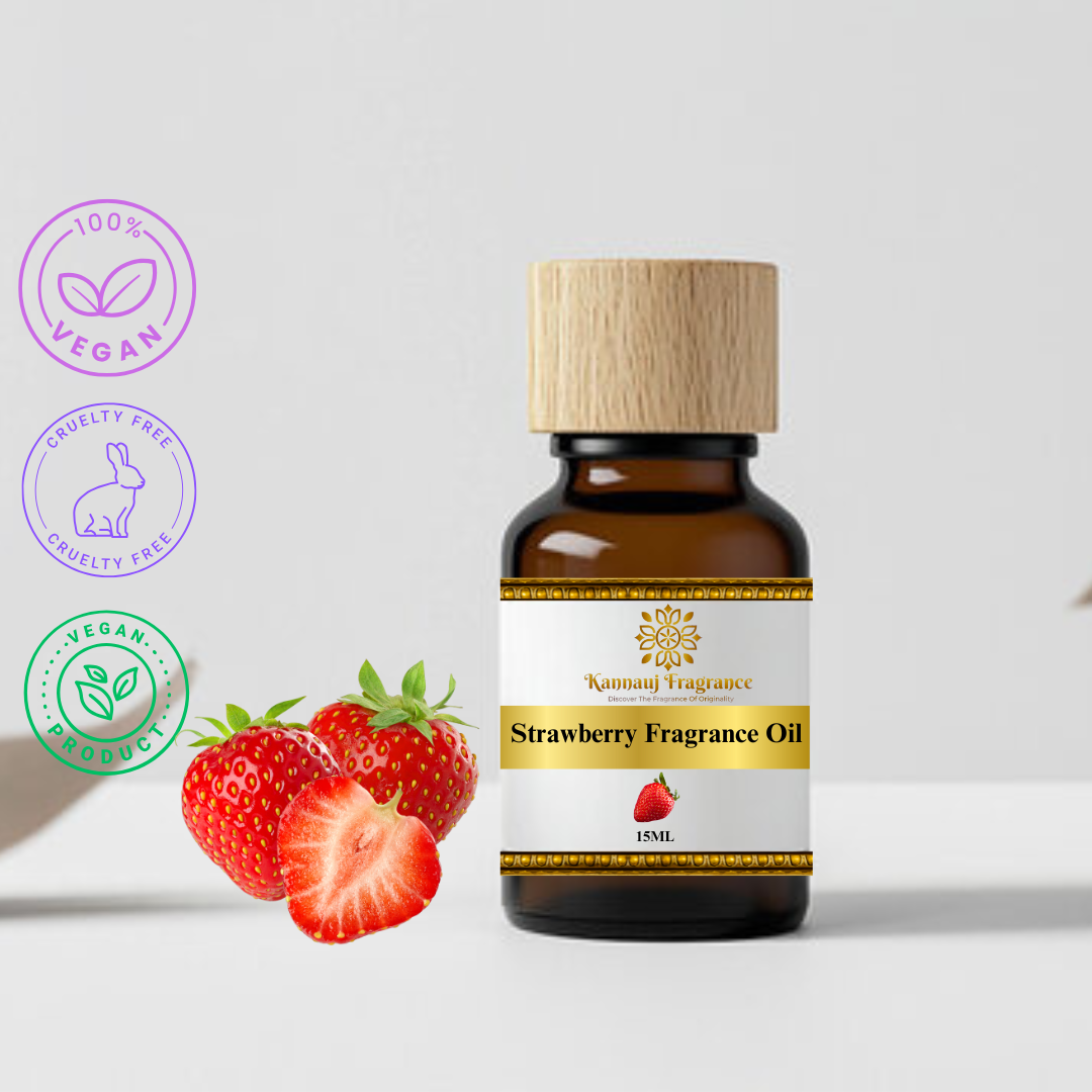 Strawberry Fragrance Oil | Kannauj Fragrance | Fine Fragrance Oil