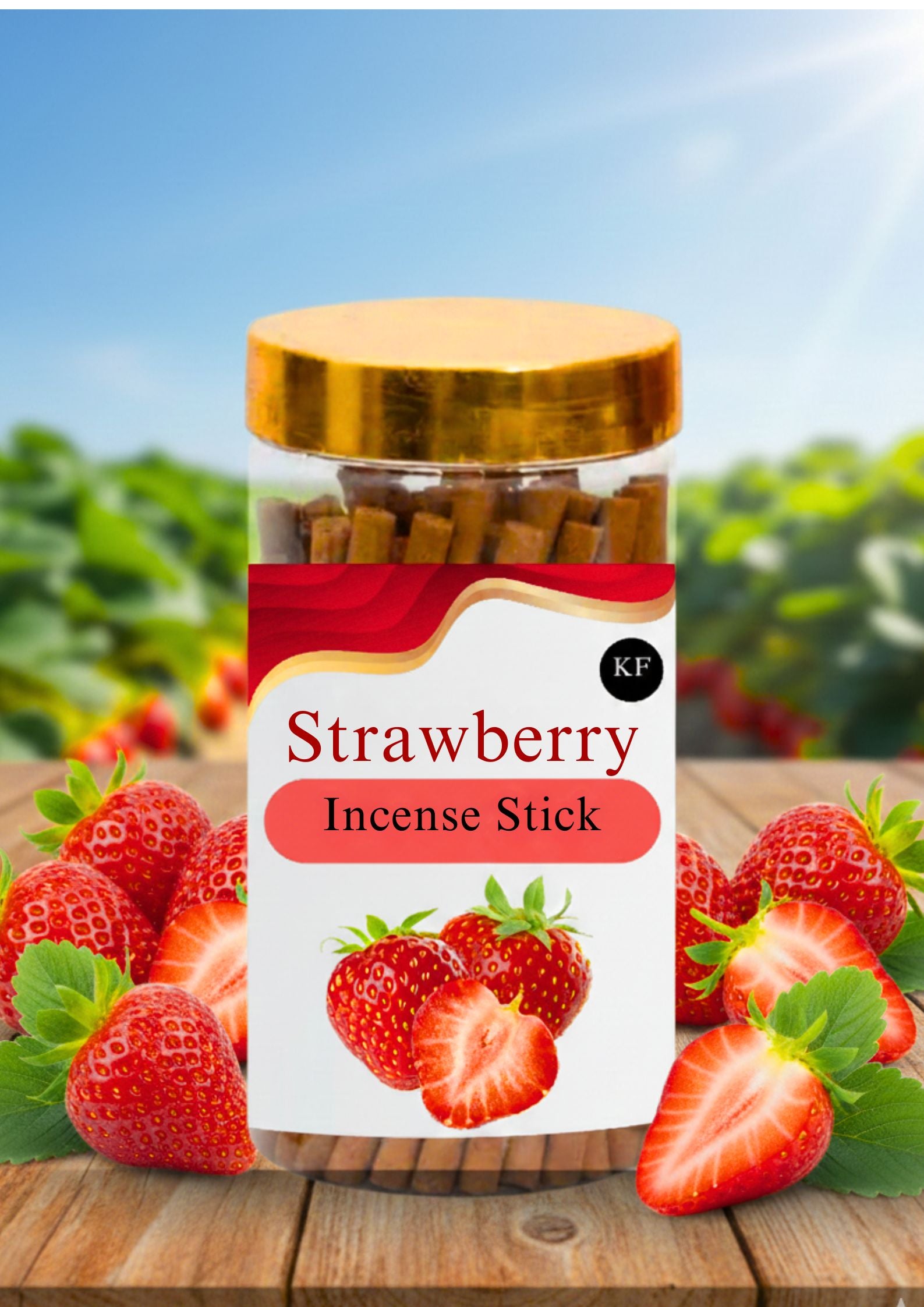 Strawberry Incense Stick | Natural Incense Fragrance By Kannauj