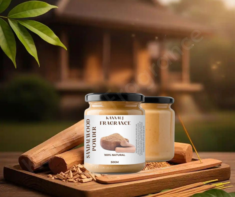 Chandan Powder (Sandalwood)  by Kannauj – A Touch of Nature, A Glow of Purity