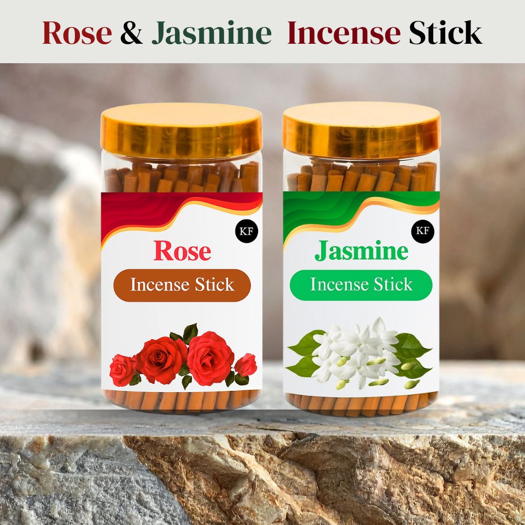 Natural Rose & Jasmine  Incense Stick