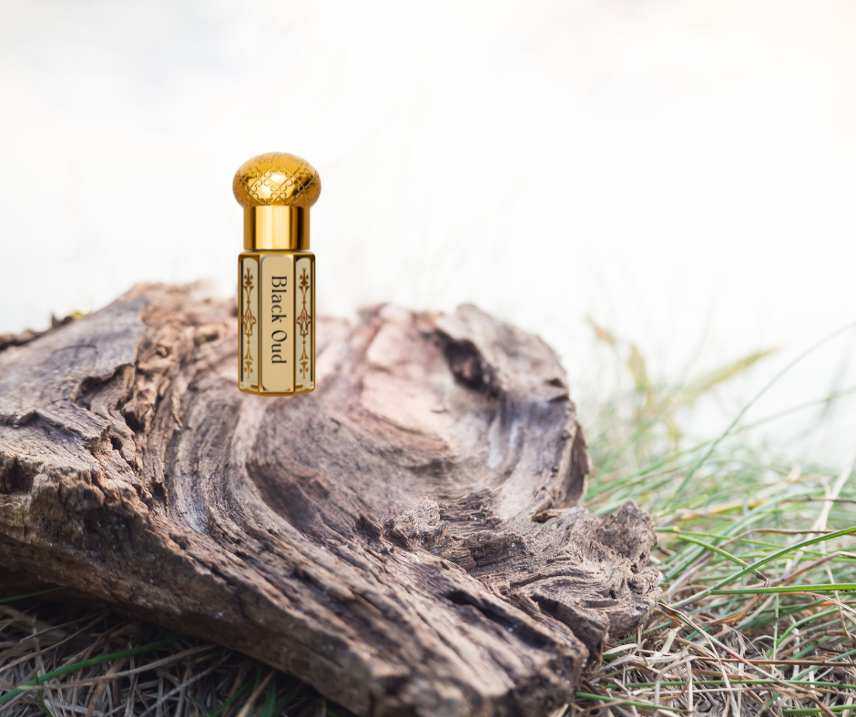 Premium Black Oud Attar | Authentic Indian Attar | Pure Natural Oud Rose Attar By Kannauj