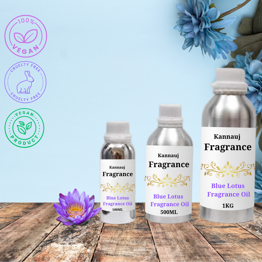 Blue Lotus Fragrance Oil | Kannauj Fragrance | Fine Fragrance Oil