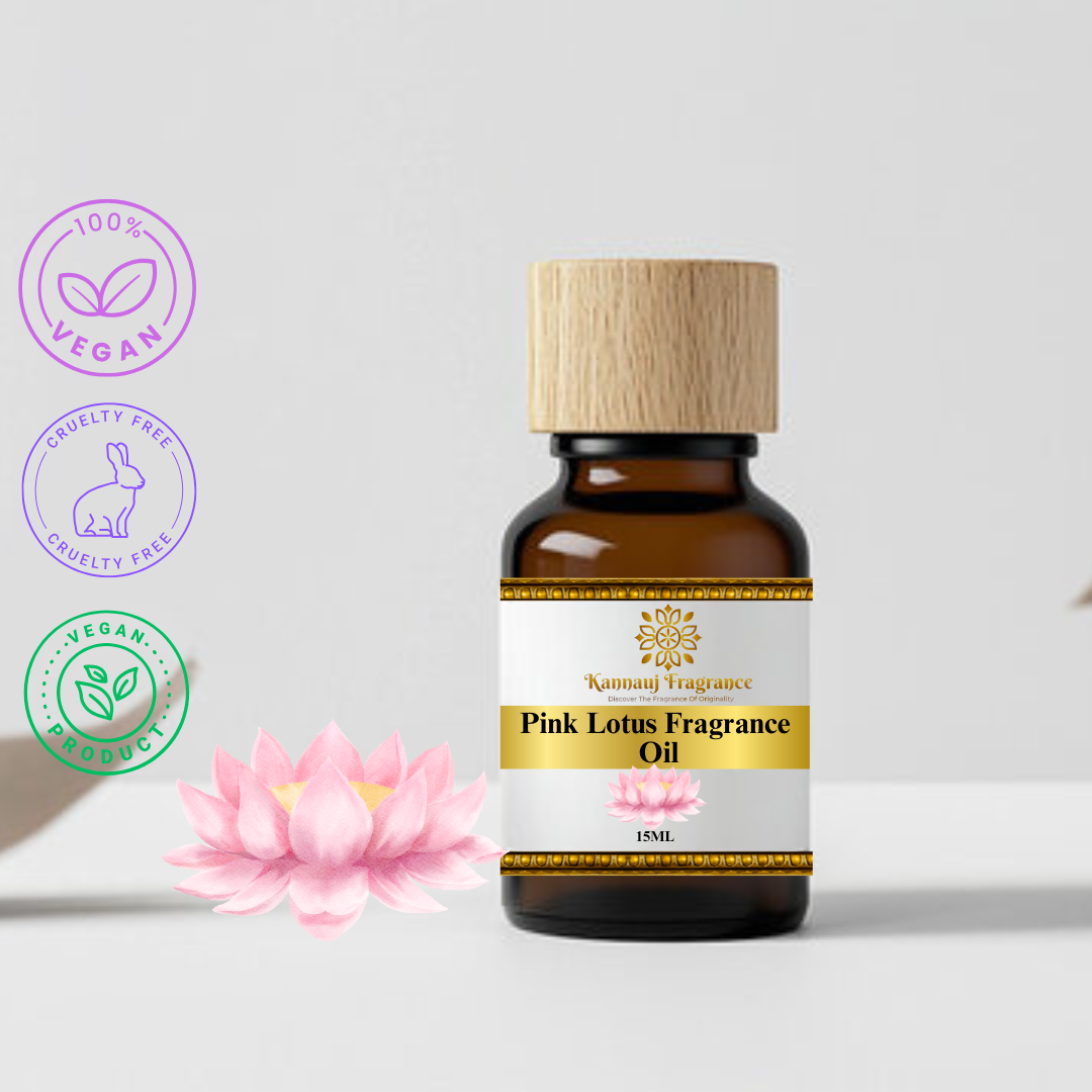 Pink Lotus Fragrance Oil | Kannauj Fragrance | Fine Fragrance Oil