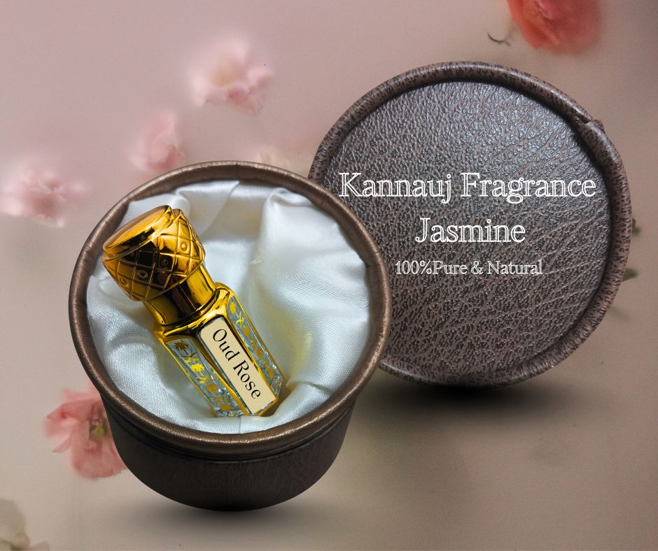Oud Rose Attar | Authentic Indian Attar | Pure Natural Oud Rose Attar By Kannauj