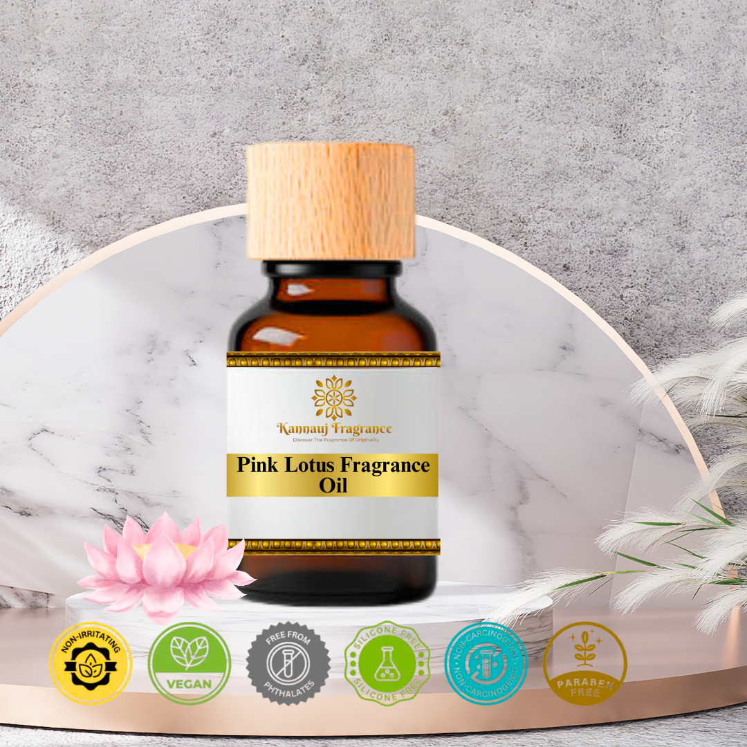 Pink Lotus Fragrance Oil | Kannauj Fragrance | Fine Fragrance Oil