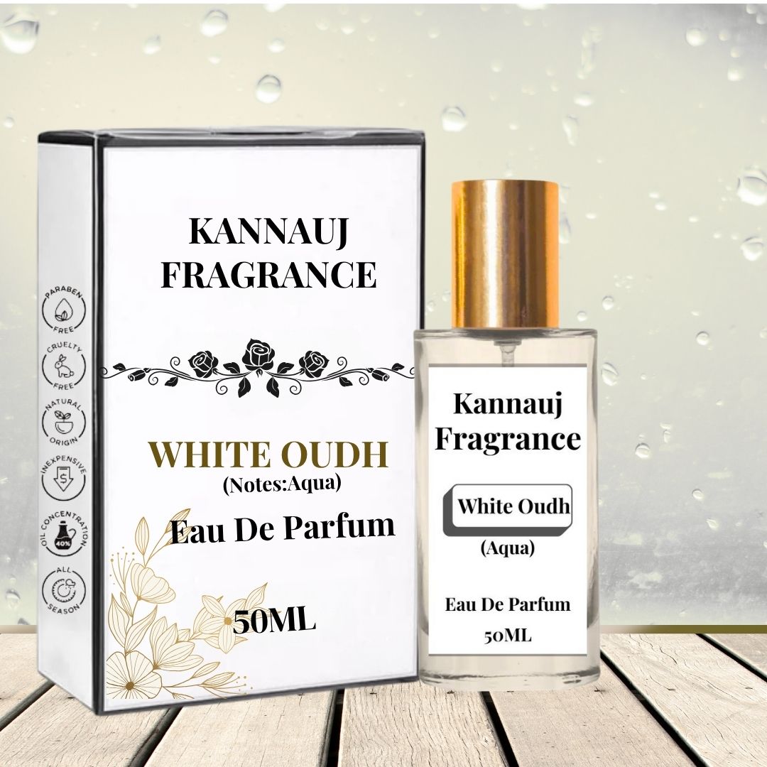 White Oudh Perfume | Eau De Parfum By Kannauj | Natural Perfume