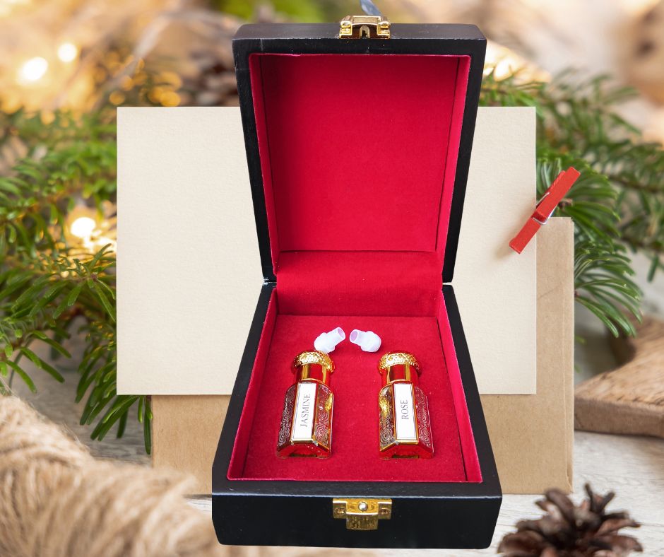 Evergreen Attar Combo Pack - (6ML Each) | Authentic India  Attar Gift Set