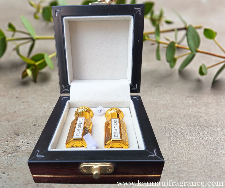 Floral Fantasy Attar Gift Set - (6ML Each) | Authentic India  Attar Gift Set