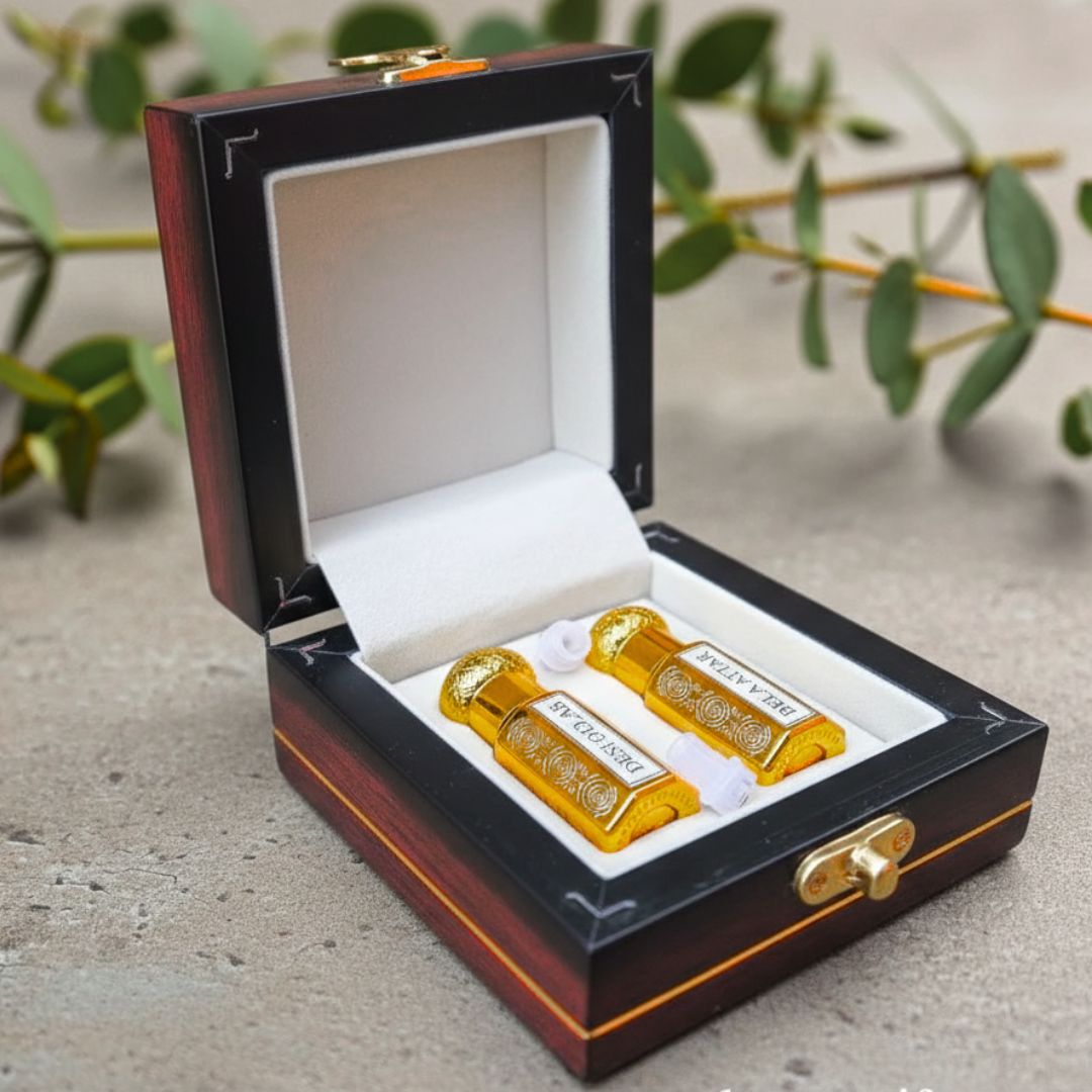 Floral Fantasy Attar Gift Set - (6ML Each) | Authentic India Attar Gif ...