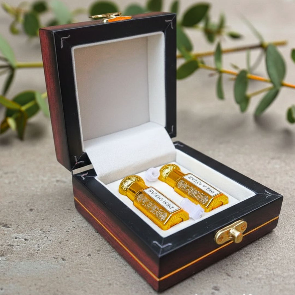 Floral Fantasy Attar Gift Set - (6ML Each) | Authentic India  Attar Gift Set