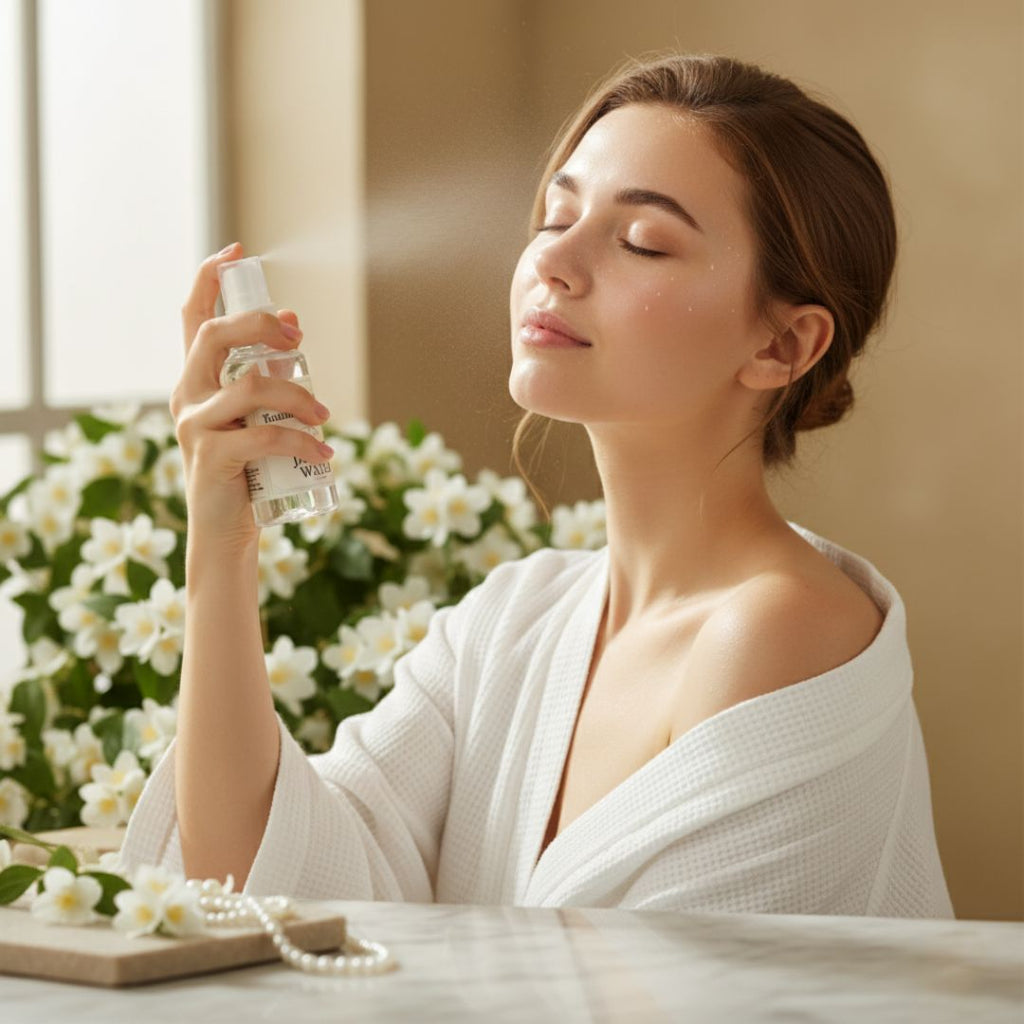 Jasmine Water | Bela Jal | Jasmine Hydrosol By Kannauj