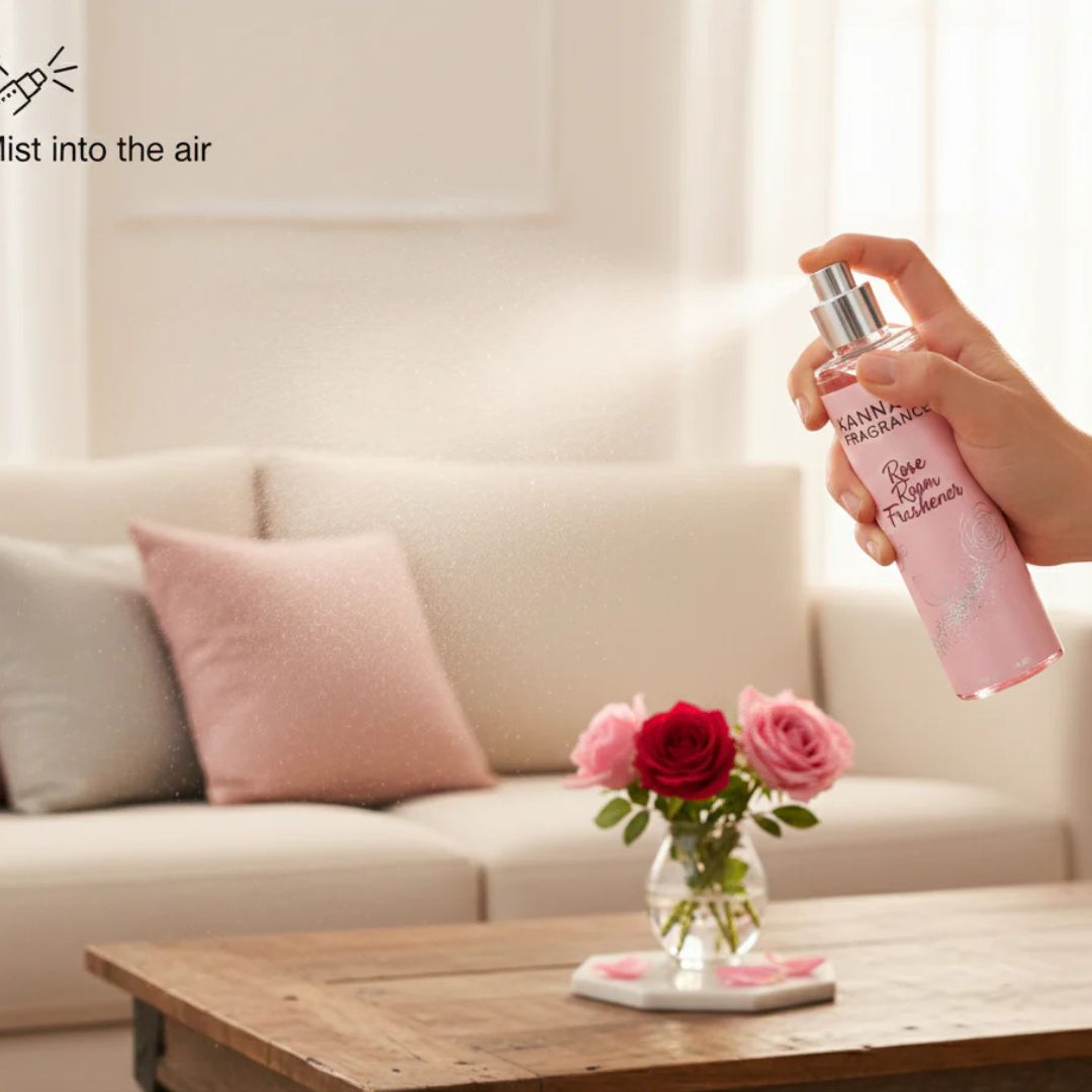 Rose Spray (Room Freshener) | Natural Rose Spray By Kannauj Fragrance
