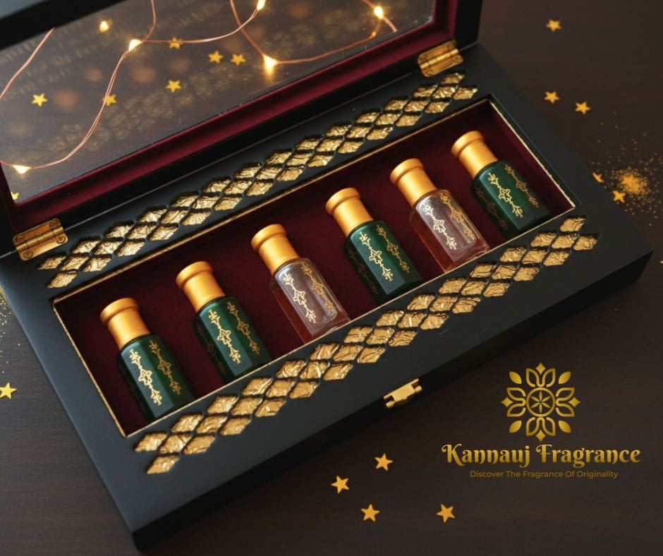 Kannauj Luxury Attar – Gift Pack (6mlx5)
