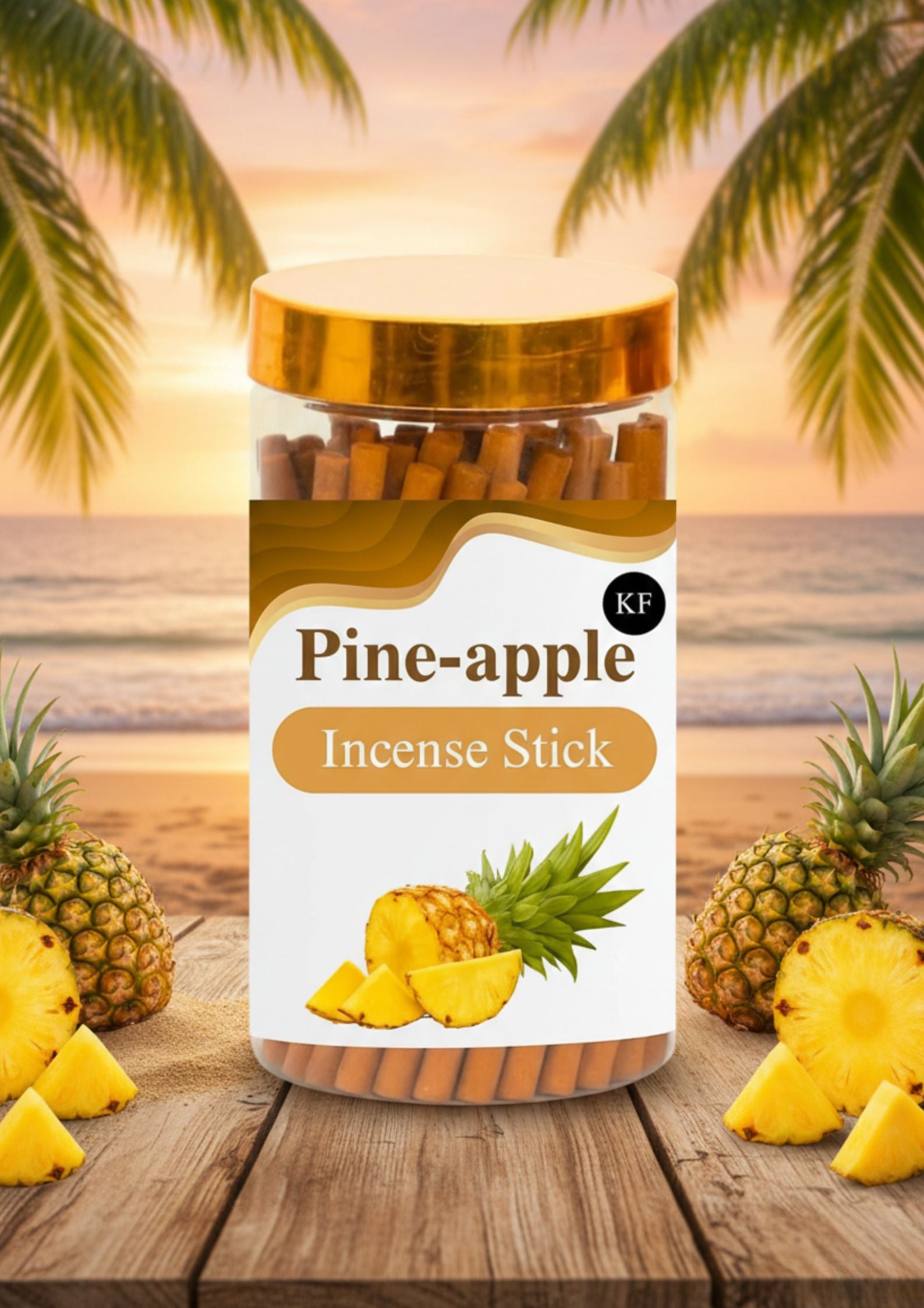 Pineapple Incense | Natural Incense Fragrance By Kannauj