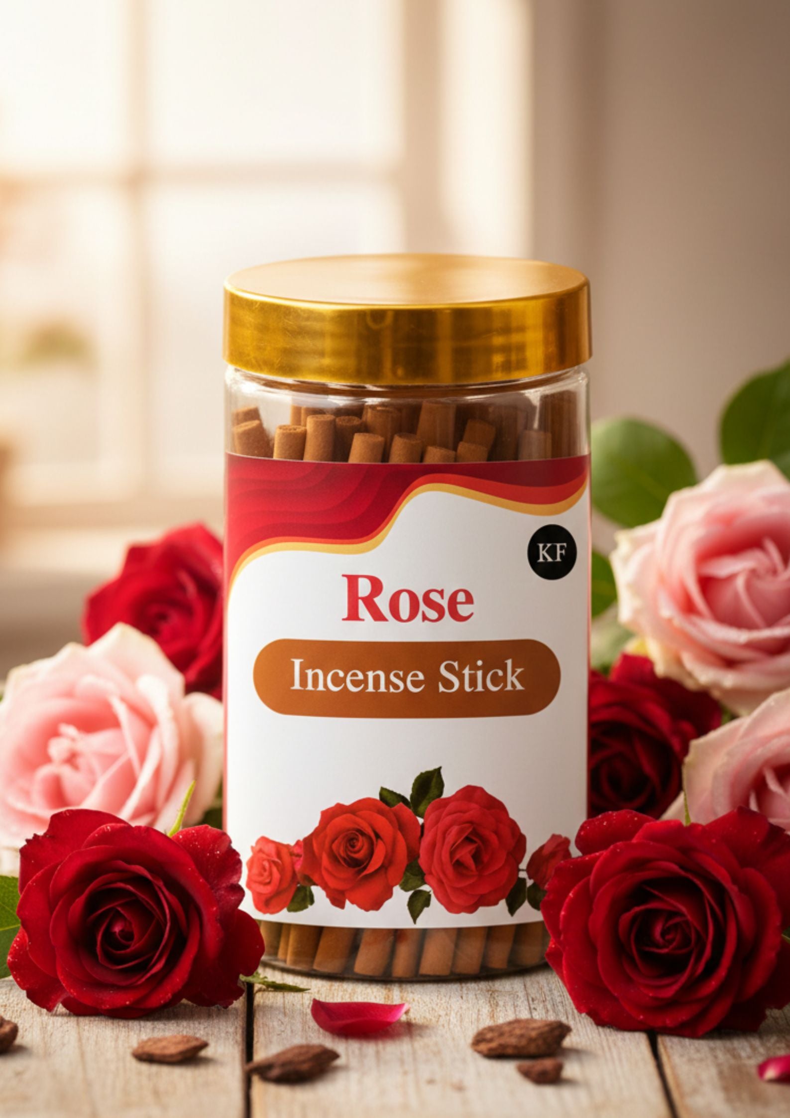 Rose Incense Stick | Natural Incense Fragrance By Kannauj