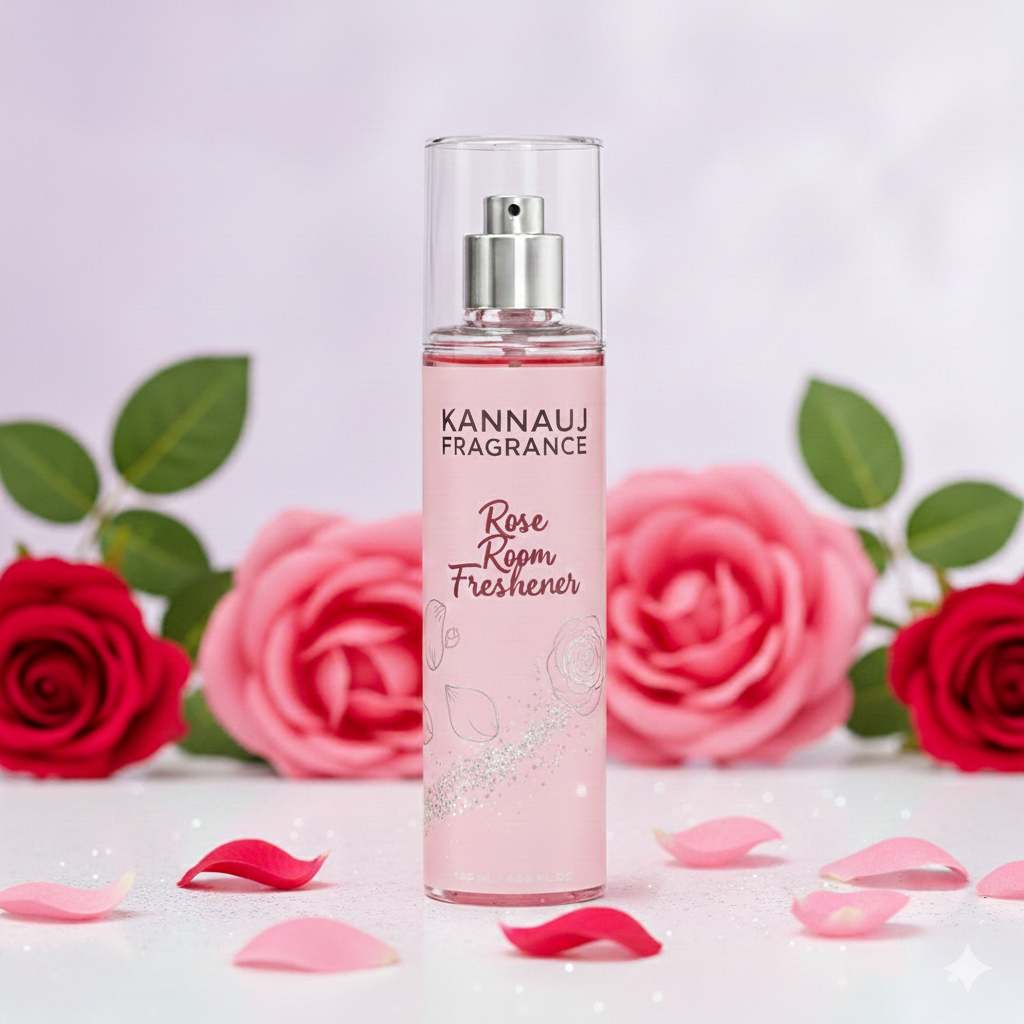 Rose Spray (Room Freshener) | Natural Rose Spray By Kannauj Fragrance