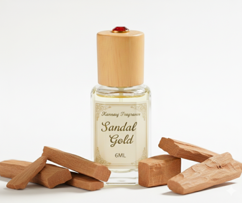 Sandal Gold Attar | Handcrafted in Kannauj
