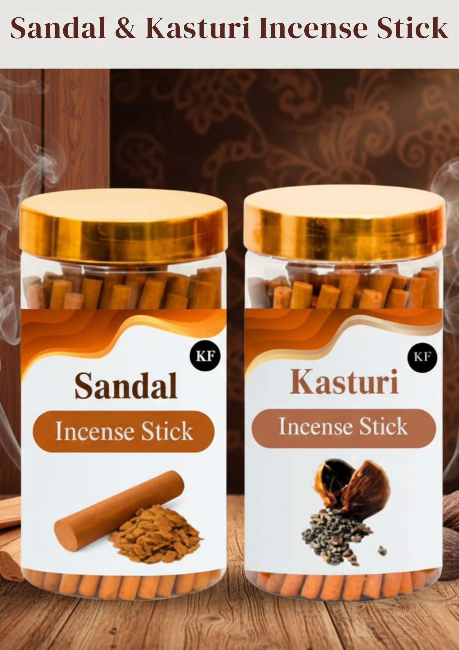 Sandal & Kasturi Incense Stick