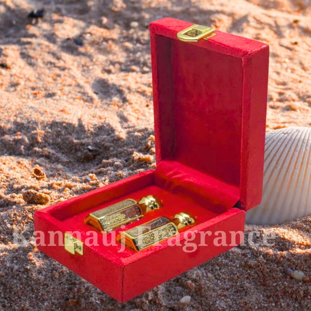 Kannauj Special Ruh Essence Combo Pack Attar (6ML Each)