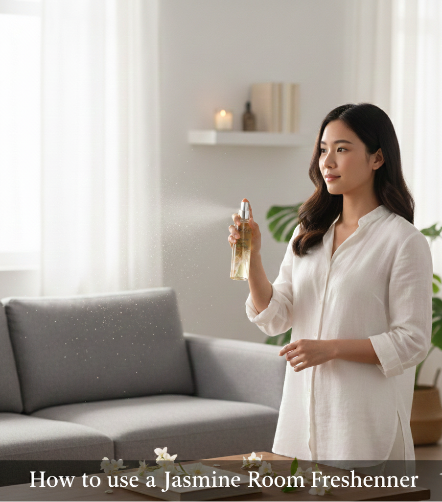 Jasmine Spray (Room Freshener) | Natural Rose Spray By Kannauj Fragrance