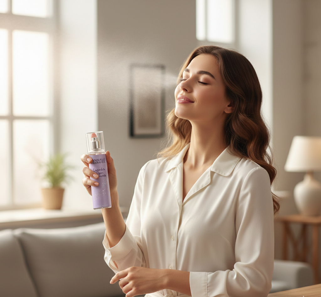 Lavender Spray (Room Freshener) | Natural Lavender Spray By Kannauj Fragrance