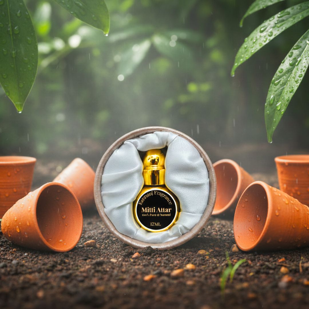Kannauj Mitti Attar | Authentic Indian Attar | Pure Natural Mitti Attar By Kannauj