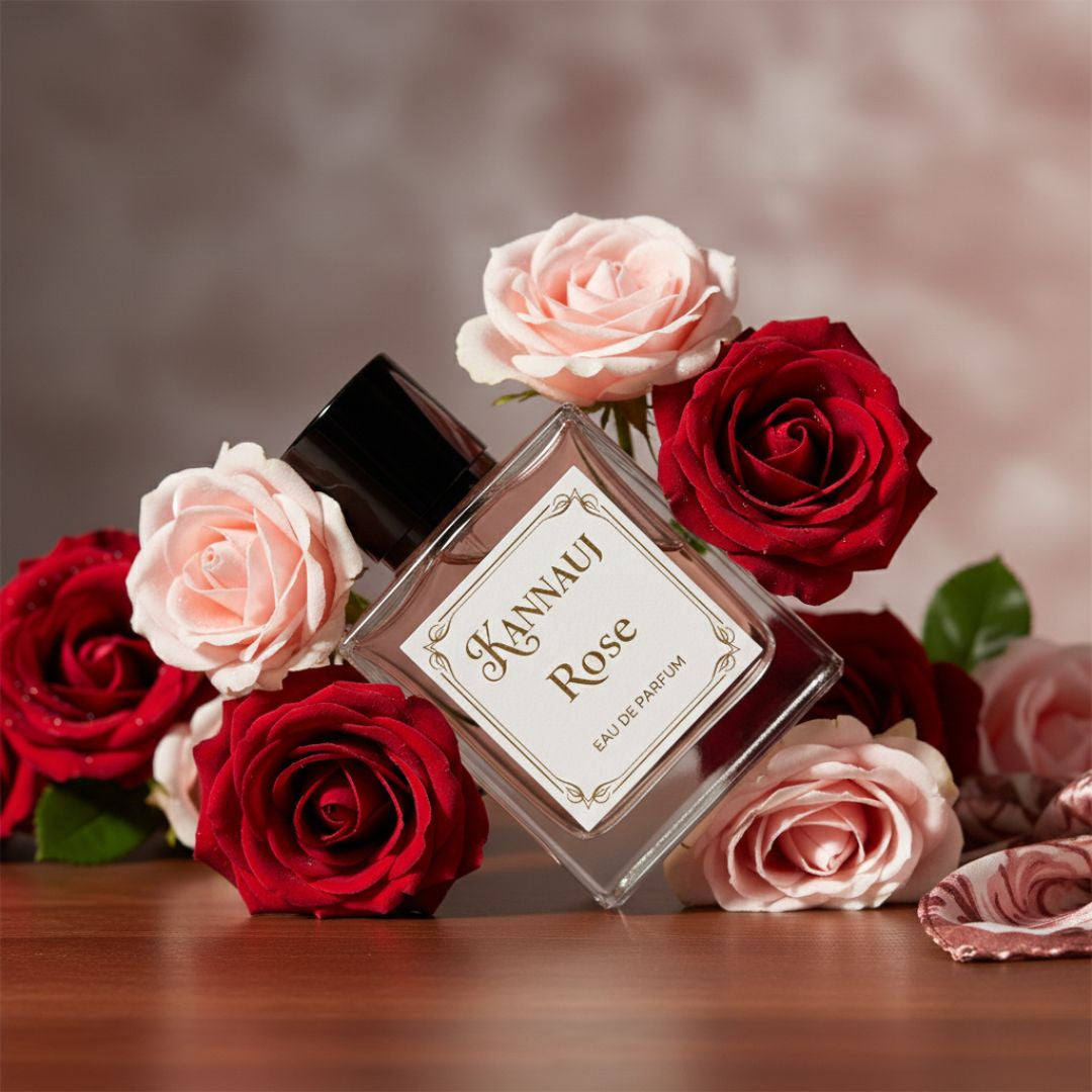 Rose Perfume | Eau De Parfum By Kannauj | Natural Perfume
