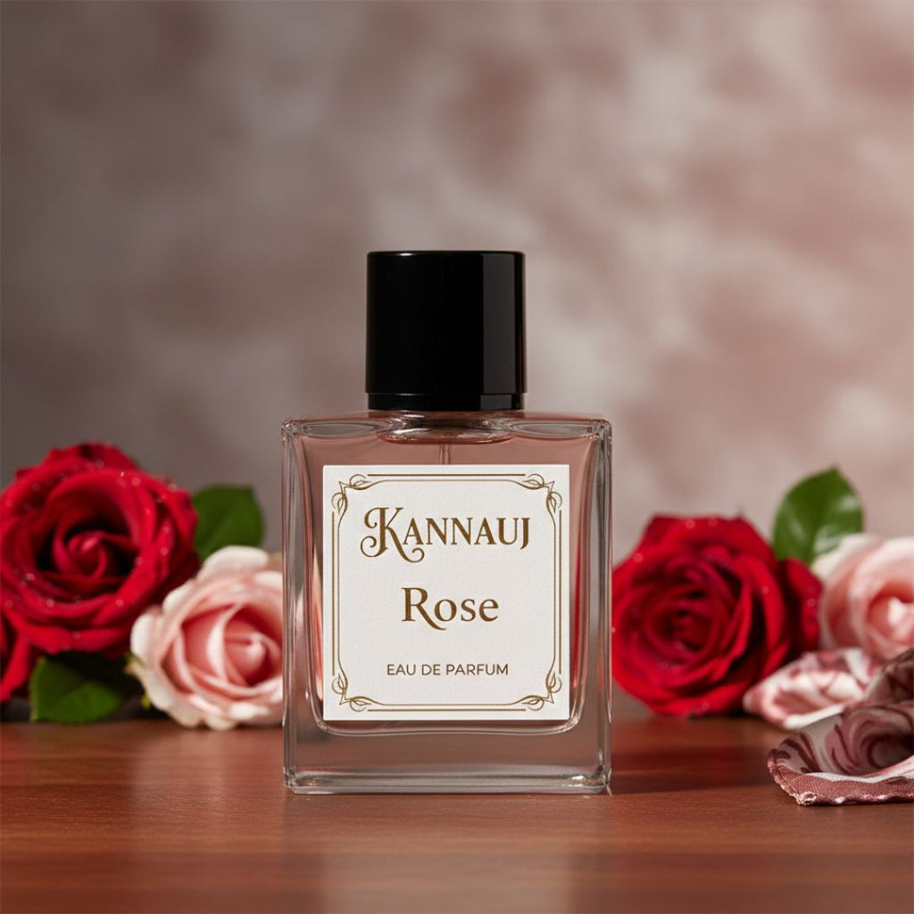 Rose Perfume | Eau De Parfum By Kannauj | Natural Perfume