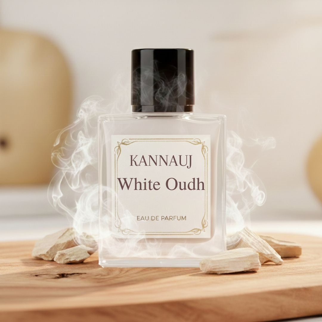 White Oudh Perfume - Eau De Parfum By Kannauj | Natural Perfume