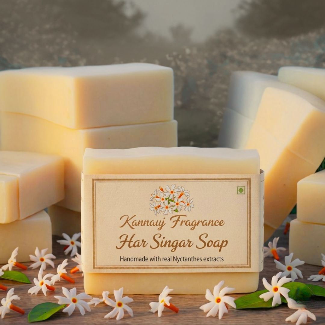 Natural Parijat Soap (Har Singar) | Handmade Soap By Kannauj