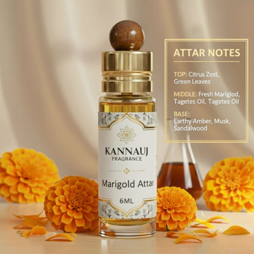 Premium Marigold Attar | Gifting Attar By Kannauj