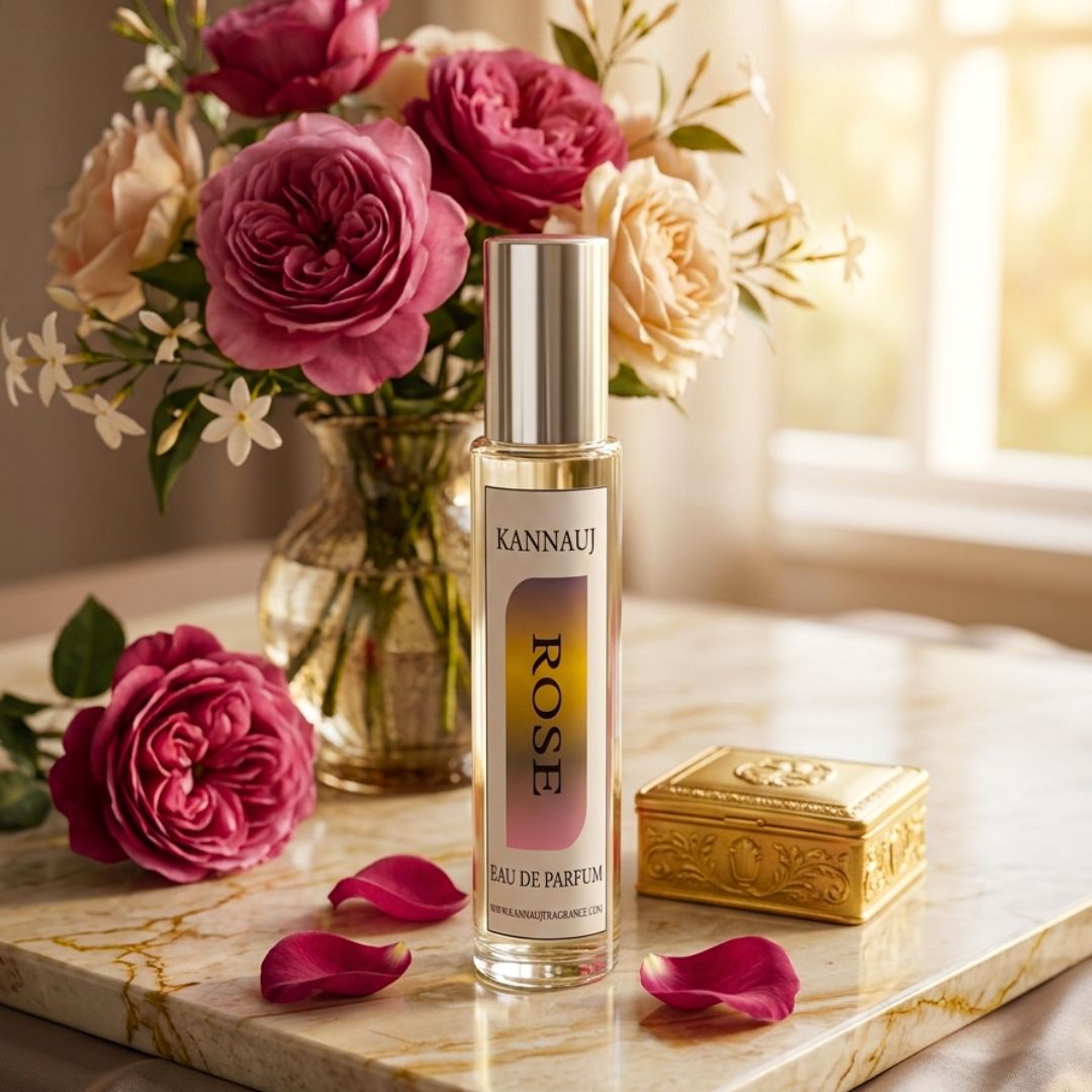 Rose Perfume | Eau De Parfum By Kannauj | Natural Perfume