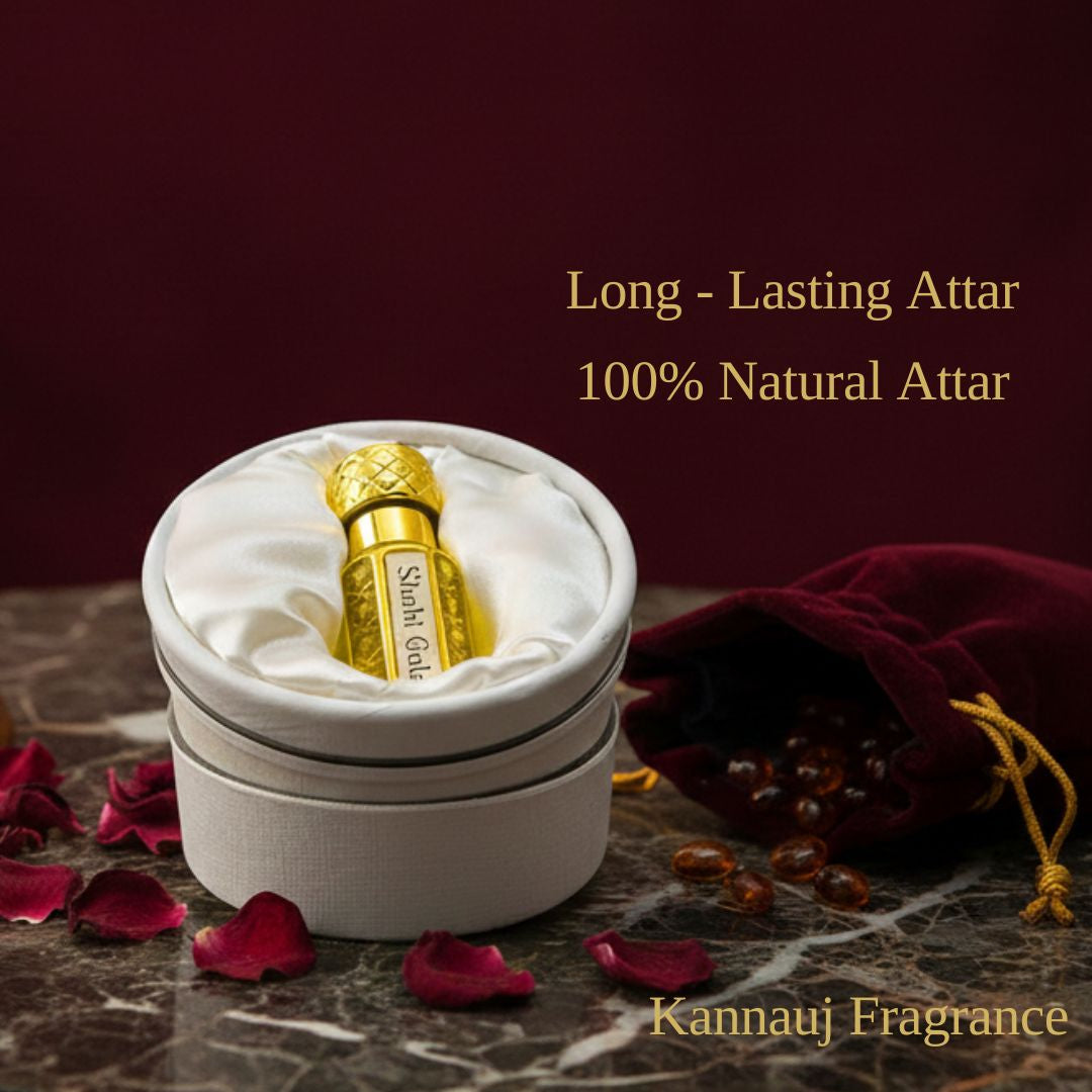 Shahi Gulab Attar By Kannauj | Authentic Indian Attar